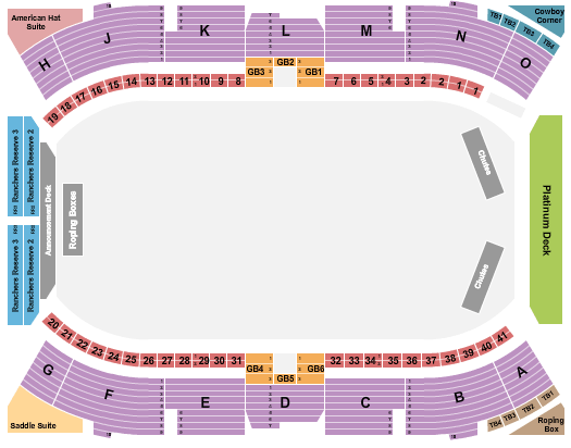 Cowtown Coliseum Stockyard Rodeo Seating Chart
